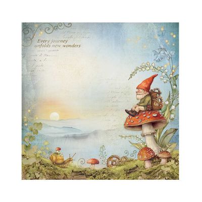 Hidden Grove - Stamperia Fabric Sheets