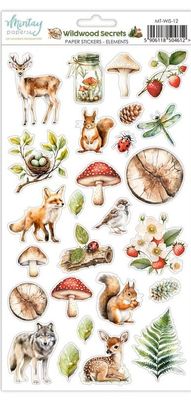 Wildwood Secrets Stickers - Mintay Papers