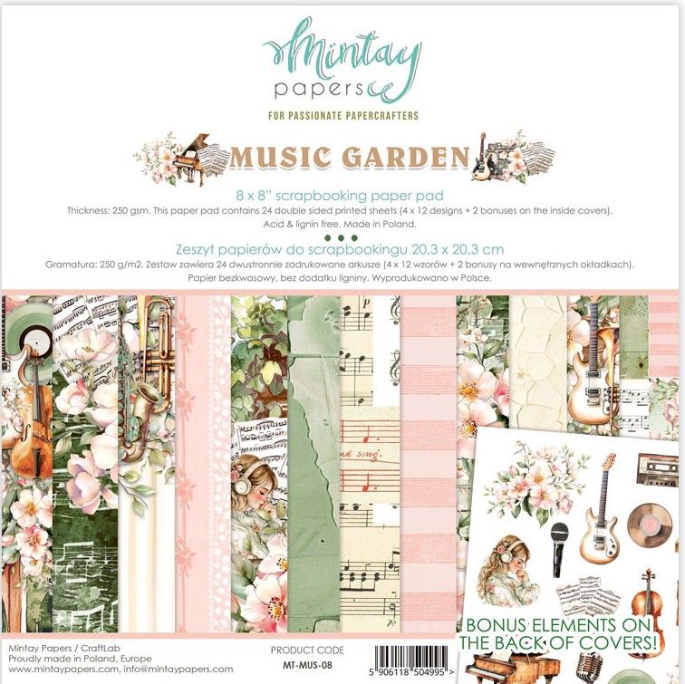 Music Garden 8x8 - Mintay