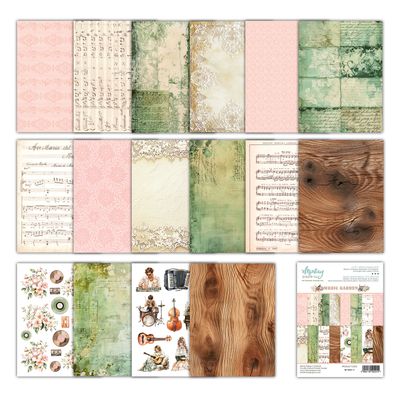 Music Garden 6x8 - Mintay Papers