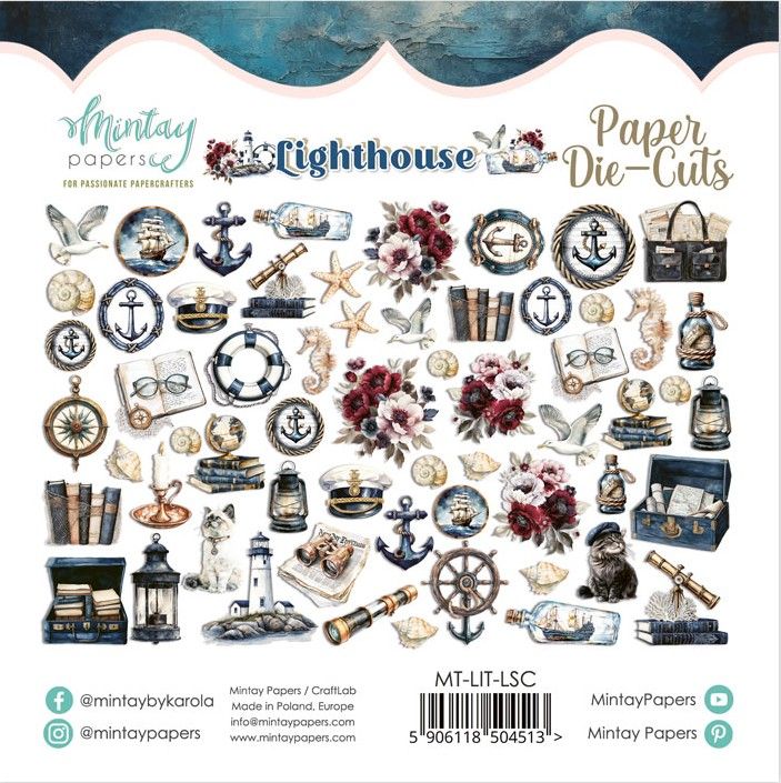 Lighthouse Die Cuts - Mintay Papers