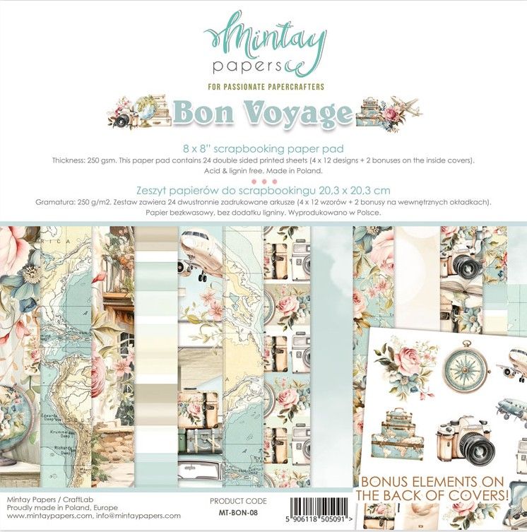 Bon Voyage 8x8 - Mintay