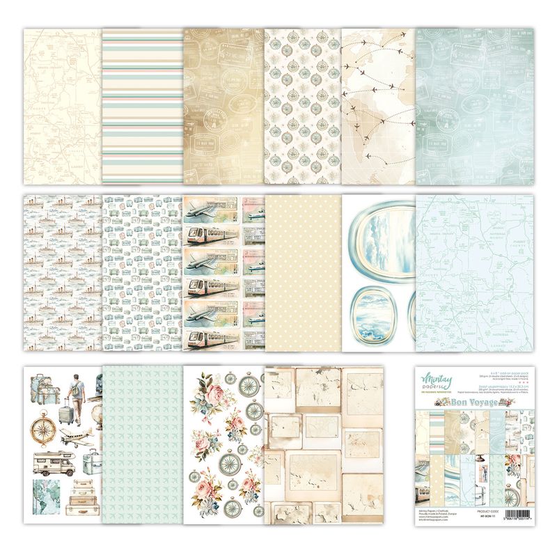Bon Voyage 6x8 - Mintay Papers