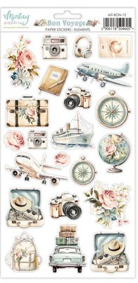Bon Voyage Stickers - Mintay Papers