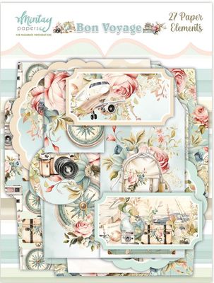 Bon Voyage Paper Elements - Mintay Papers