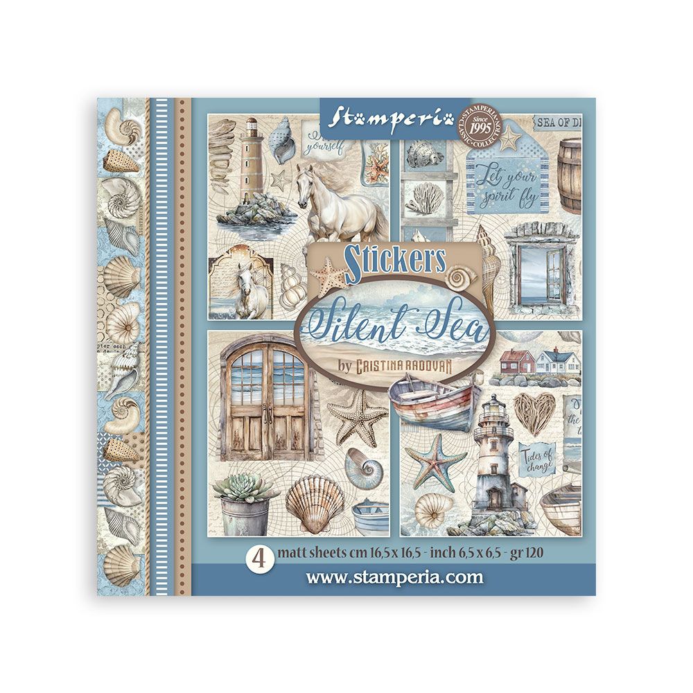Sticker Sheets - Stamperia Silent Sea