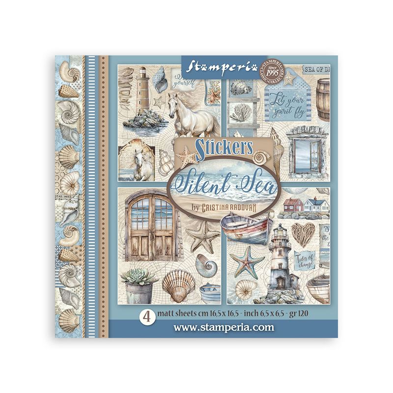 Sticker Sheets - Stamperia Silent Sea