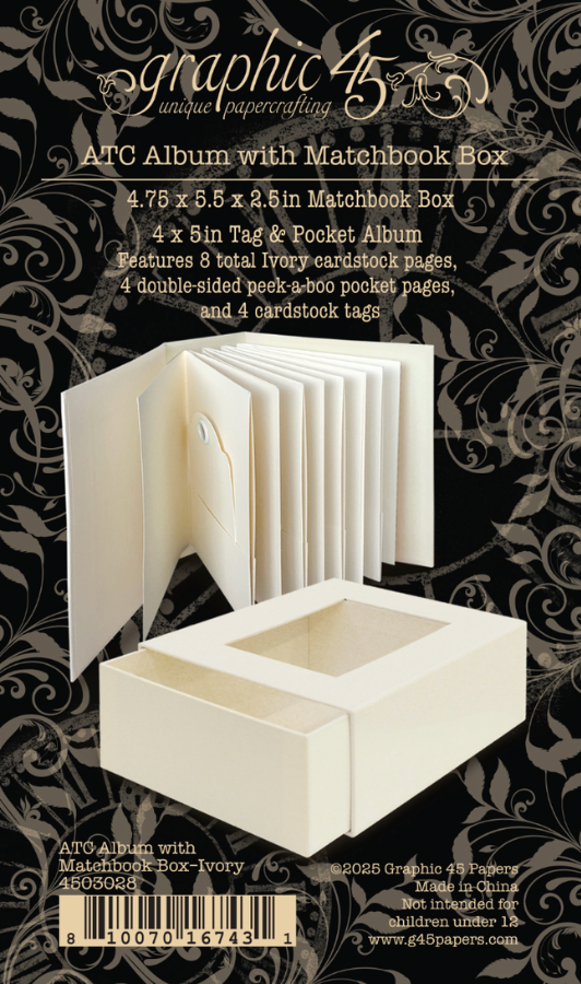 ATC Album with Matchbook Box - Graphic 45