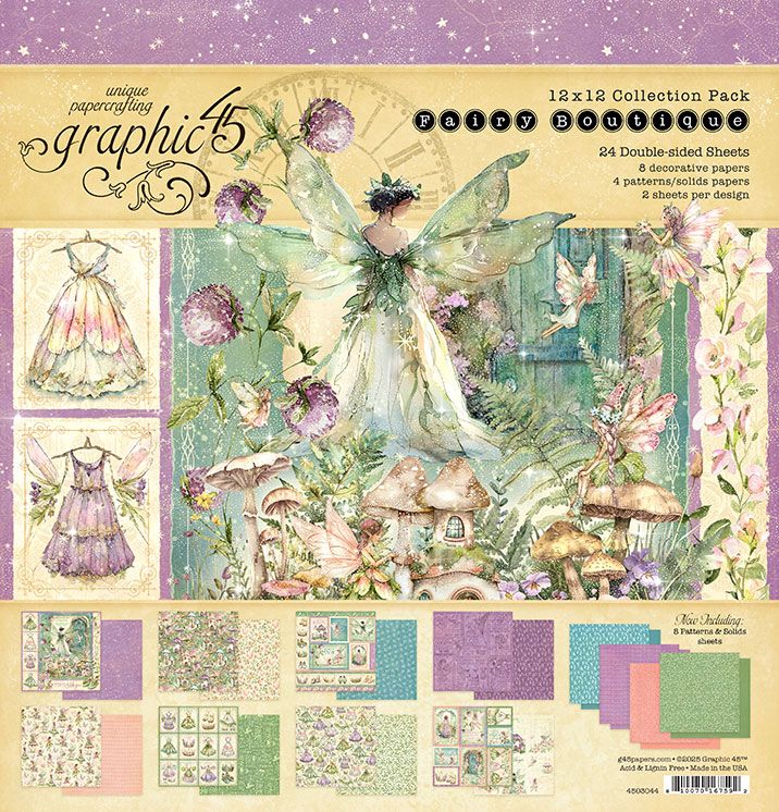 Fairy Boutique 12x12 - Graphic 45 Collection