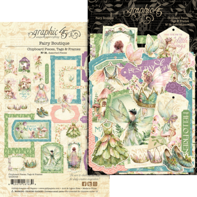 Fairy Boutique - Graphic 45 Tags and Frames