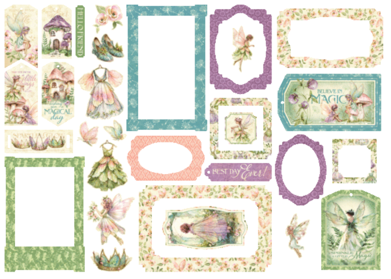 Fairy Boutique - Graphic 45 Tags and Frames