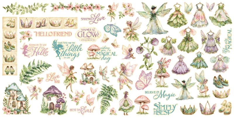 Fairy Boutique - Graphic 45 Ephemera