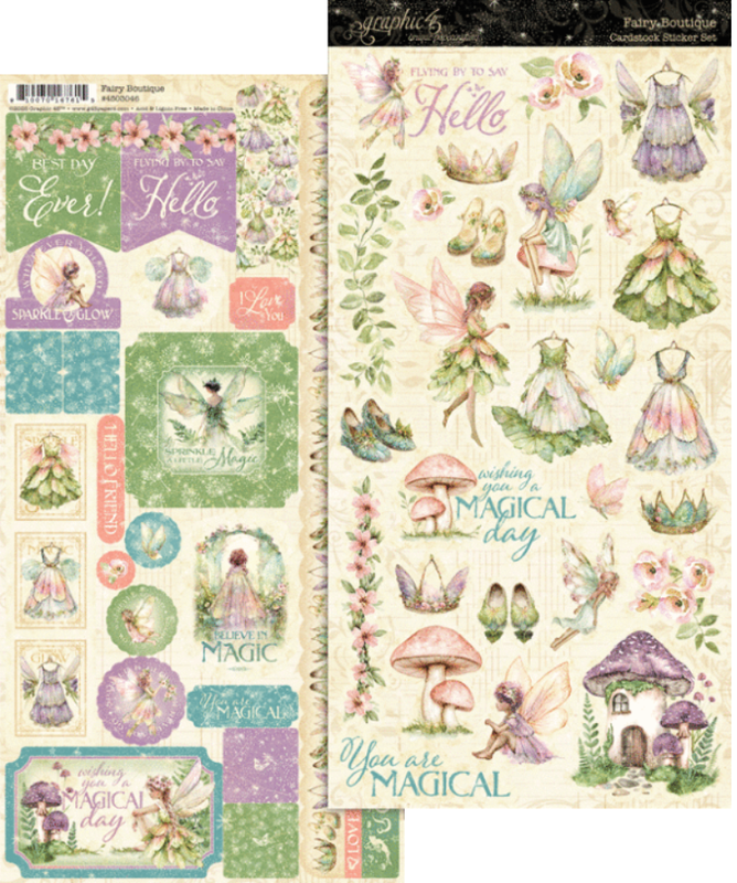 Fairy Boutique Stickers - Graphic 45