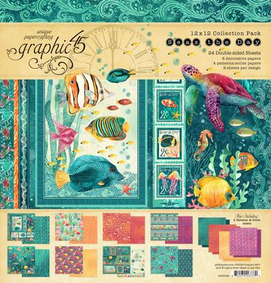 Seas the Day 12x12 - Graphic 45 Collection