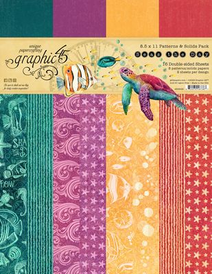 Seas the Day 8.5x11 - Graphic 45 Patterns and Solids