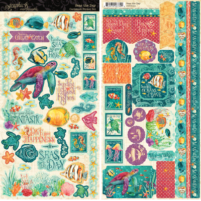 Seas the Day Stickers - Graphic 45