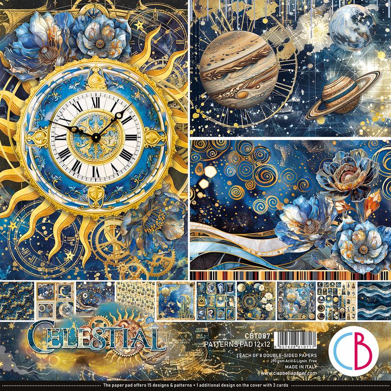 Celestial 12x12 Patterns - Ciao Bella