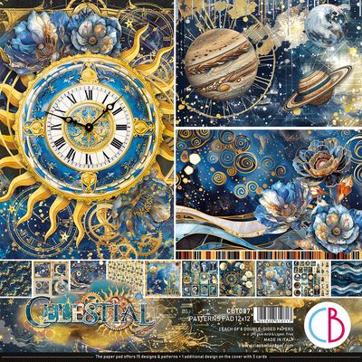 Celestial 12x12 Patterns - Ciao Bella