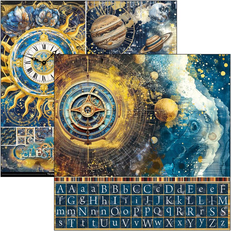 Celestial 12x12 Patterns - Ciao Bella