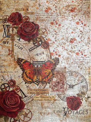 Cabinet of Curiosities A4 Deluxe Pearl Copper Sheets - Ciao Bella