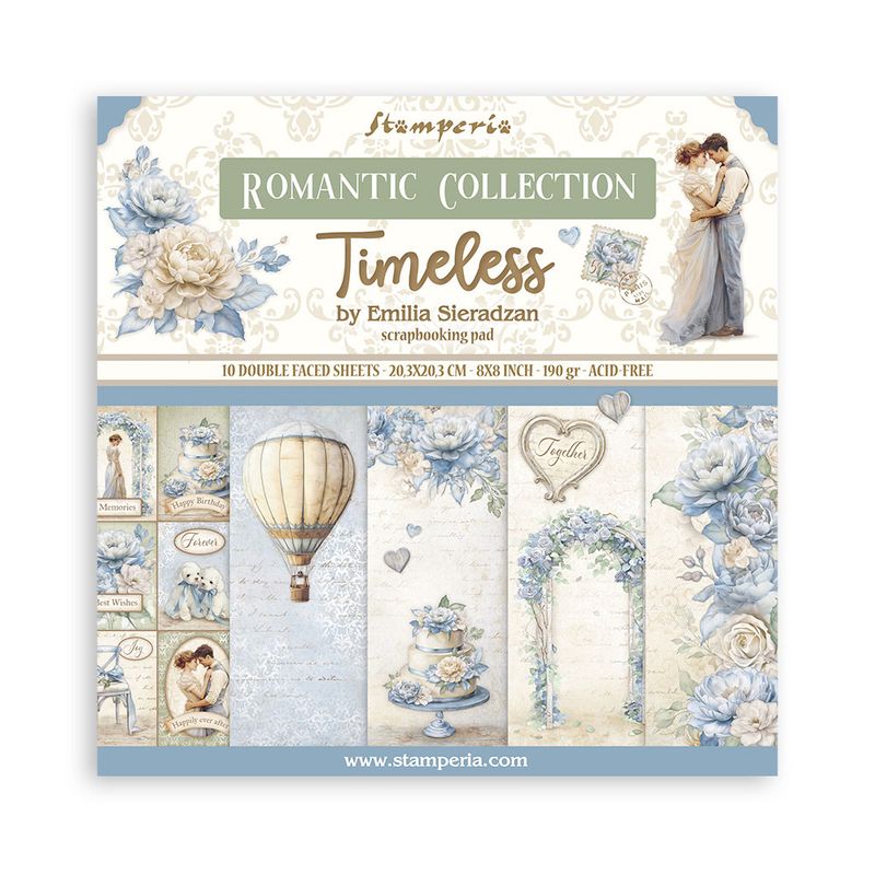 Timeless 8x8 - Stamperia