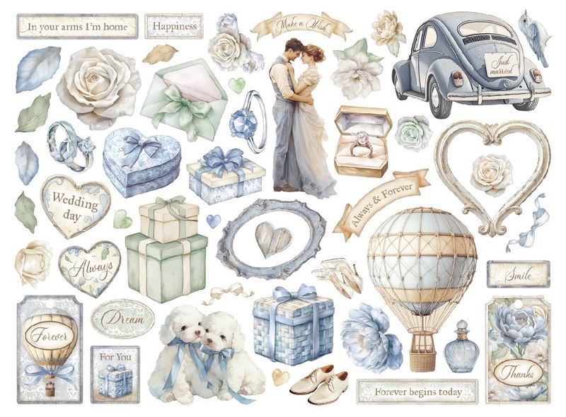 Timeless Die Cuts - Stamperia
