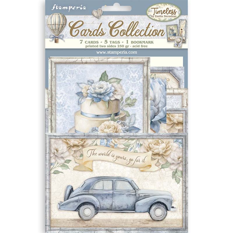 Timeless Cards Collection - Stamperia