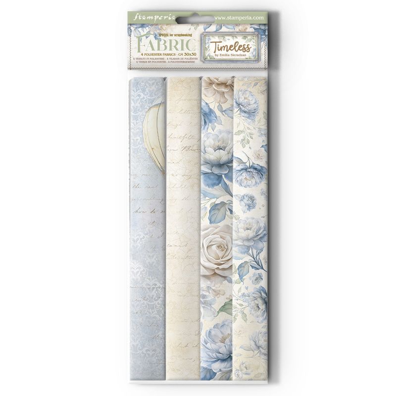 Timeless - Stamperia Fabric Sheets