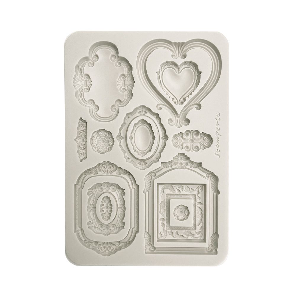 Timeless A5 Frames Silicone Mold - Stamperia