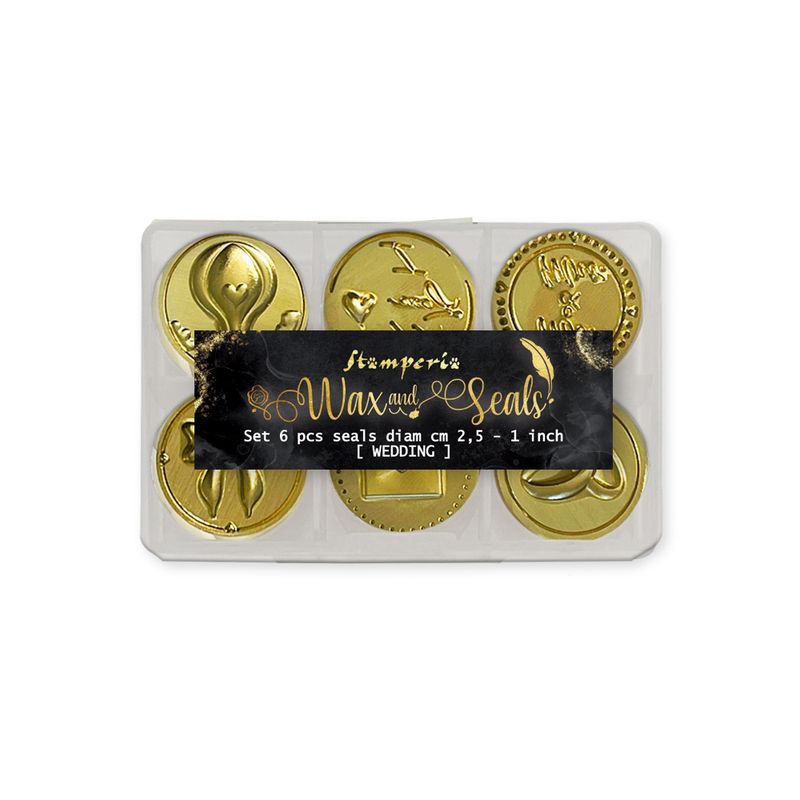 Wax Seal Set- Stamperia Timeless Seal Set