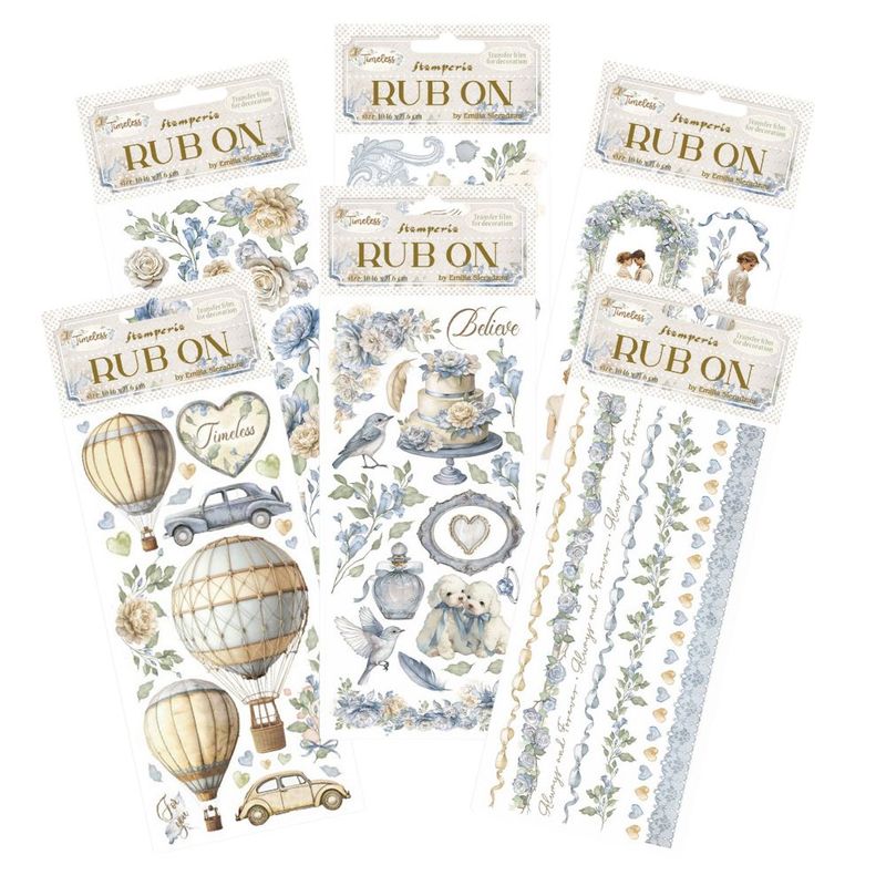 Timeless - Stamperia Rub Ons