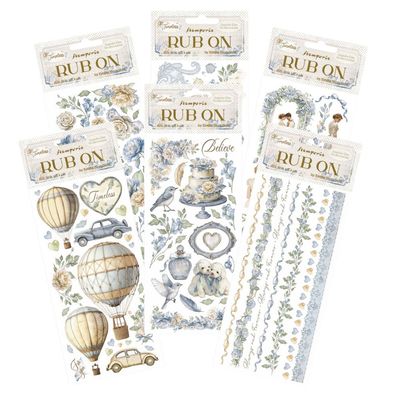 Timeless - Stamperia Rub Ons