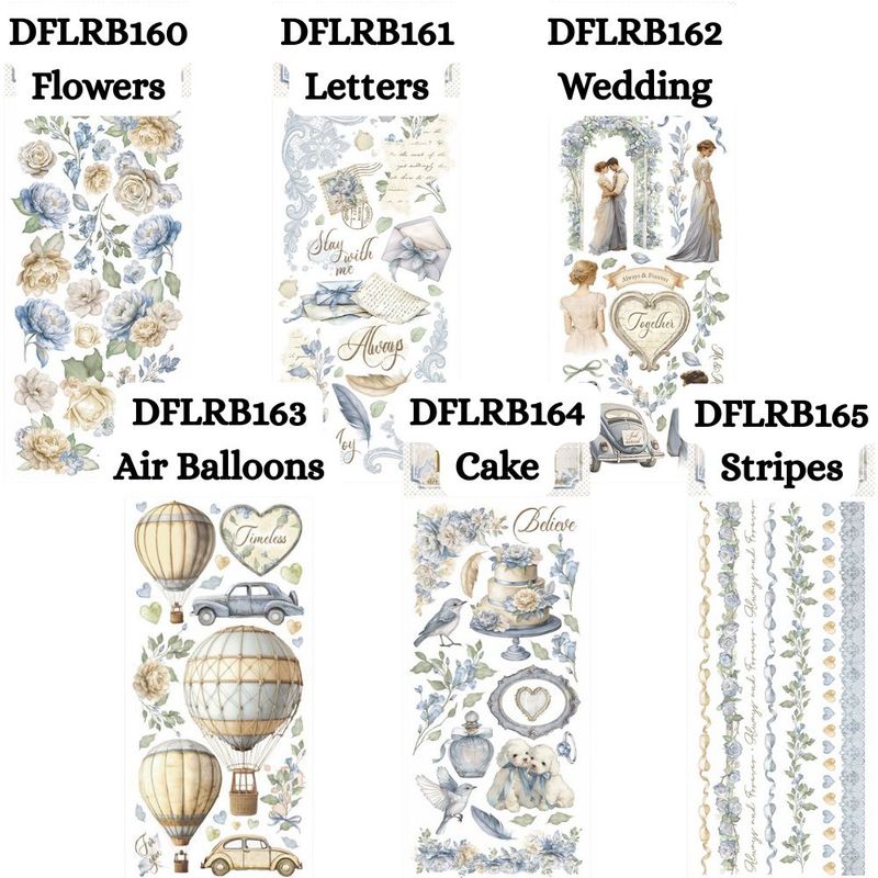 Timeless - Stamperia Rub Ons