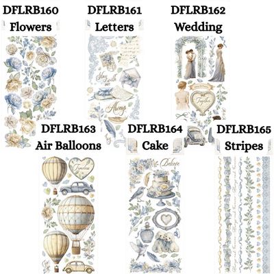 Timeless - Stamperia Rub Ons