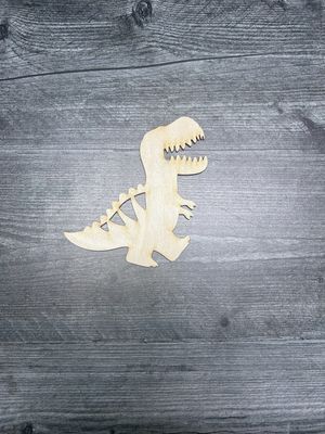 Unfinished Wood Star and Moon Cutout