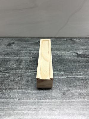 Unfinished Wood Pencil Box
