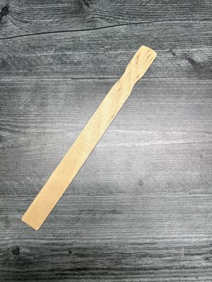 Unfinished Wood Paint Stir Fan Sticks