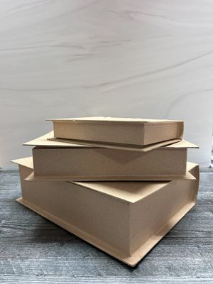 Paper Mache Book Box Set of 3