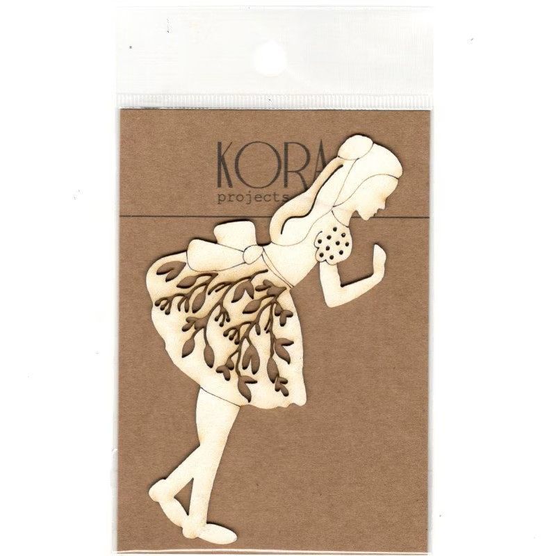 Alice Chipboard Piece - Kora Projects