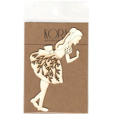 Alice Chipboard Piece - Kora Projects