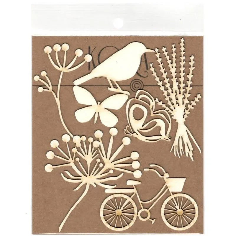Magic Day Chipboard Pieces - Kora Projects