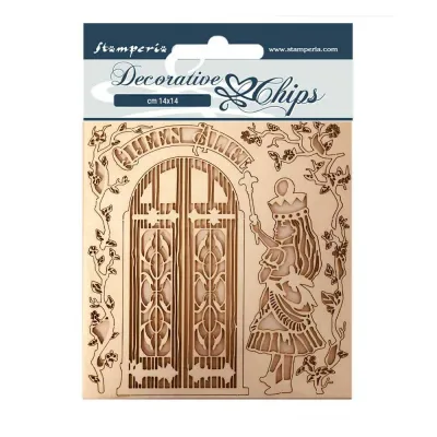 Alice - Queen Alice Decorative Chips - Lady Vagabond Collection - Stamperia