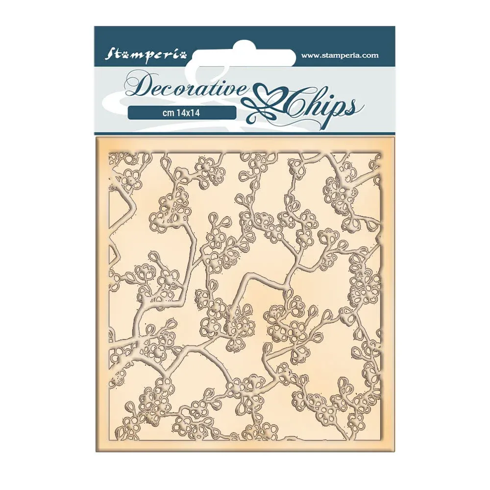 Sir Vagabond in Japan- Texture Decorative Chips - Lady Vagabond Collection - Stamperia