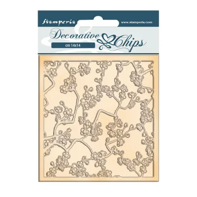Sir Vagabond in Japan- Texture Decorative Chips - Lady Vagabond Collection - Stamperia
