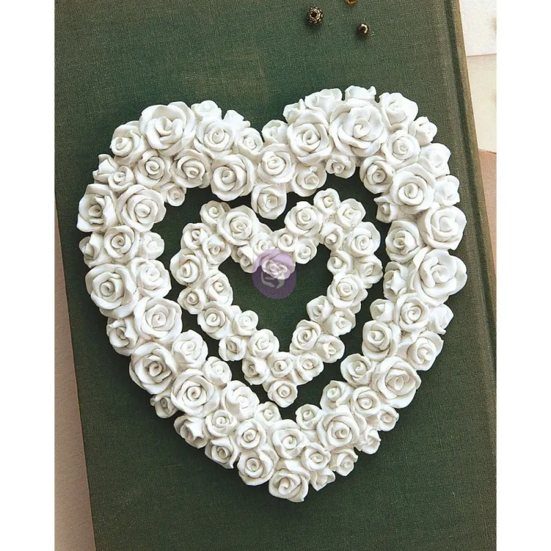 Fleur Coeur Frame - Memory Hardware Resin Frames