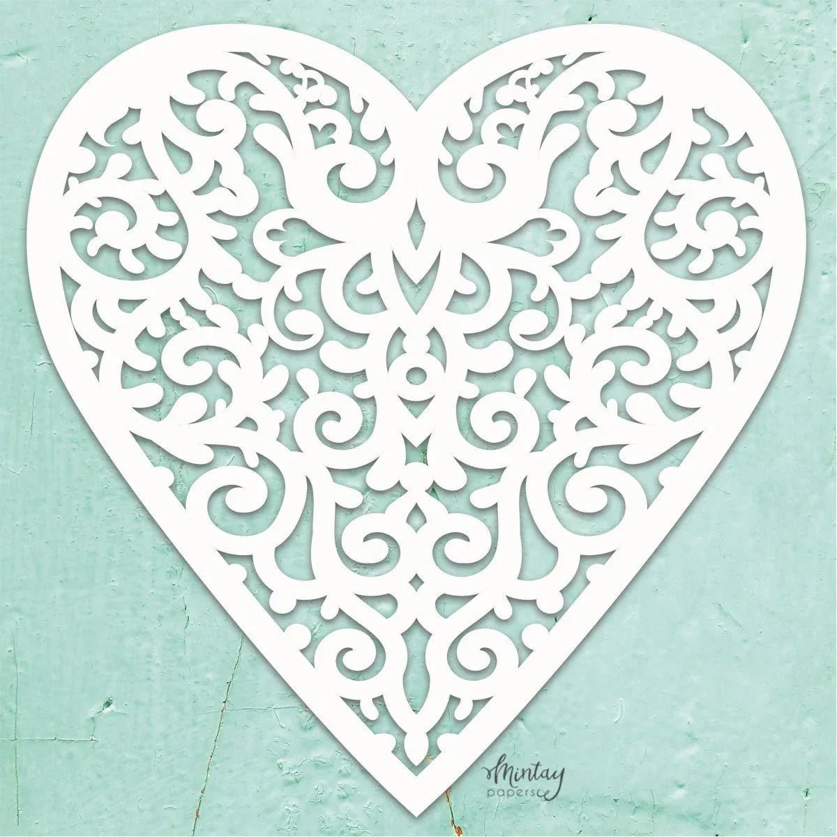 Filligree Heart Chippies - Mintay