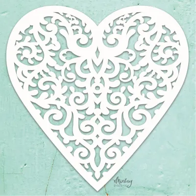 Filligree Heart Chippies - Mintay