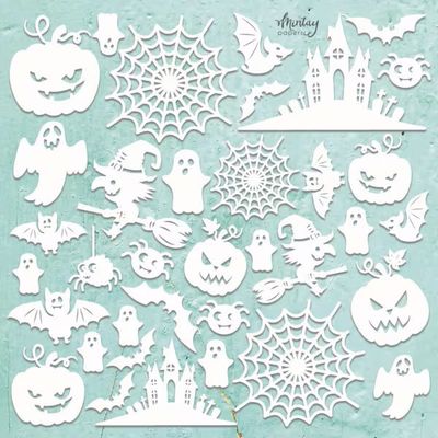 Halloween Chipboard Set - Mintay