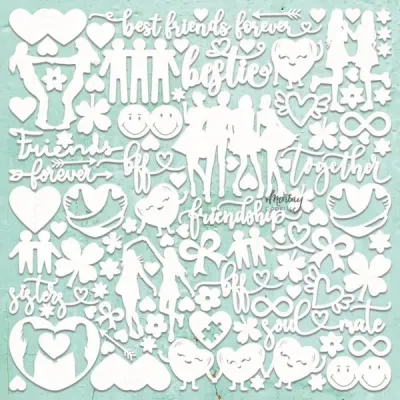 Friends Chipboard - Mintay
