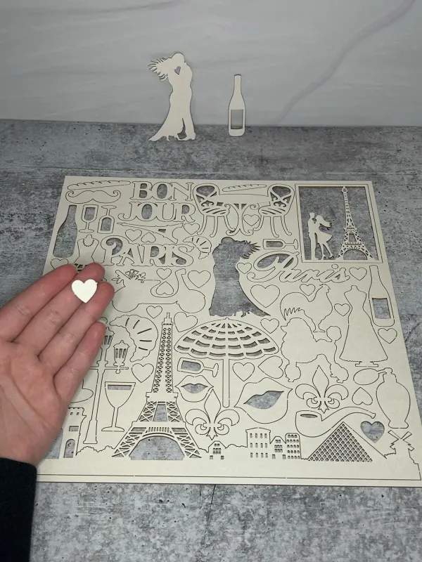 Paris Chipboard - Mintay
